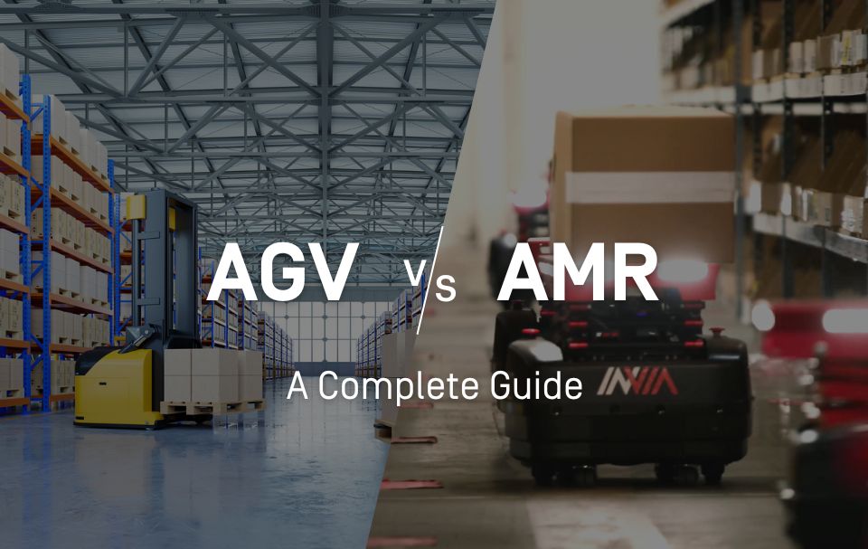 AGV & AMR Robot In Warehouse