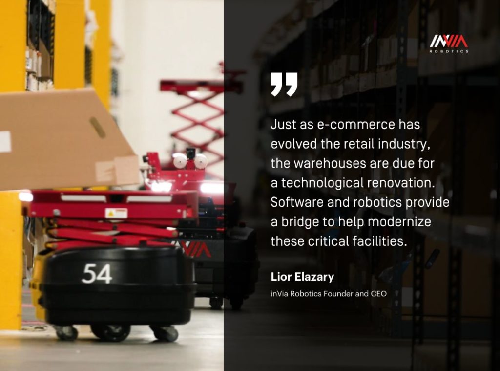 Lior Elazary Quote About Warehouse Automation Innovation